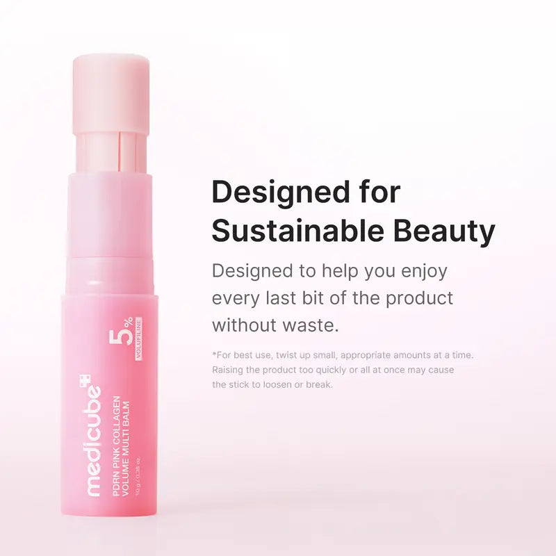 Medicube PDRN Pink Collagen Volume Multi Balm | All In One Volufiline | Korean Skincare