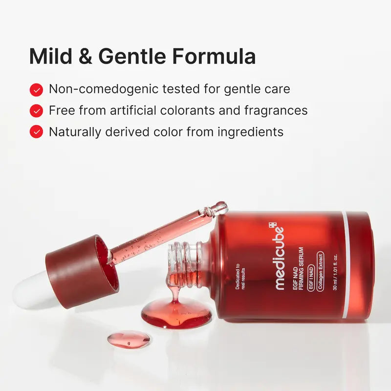 Medicube NAD+ EGF Firming Serum | Anti-aging, Plumping, Radiance Boosting Serum | Korean Skincare