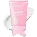 Medicube PDRN Collagen Gua Sha Neck Wrinkle Cream | Built-In Gua Sha Massager with Volufiline 5% + PDRN | Firming, Contour Care | Massage Cream | Korean Skincare
