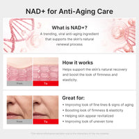 Medicube NAD+ EGF Firming Serum | Anti-aging, Plumping, Radiance Boosting Serum | Korean Skincare