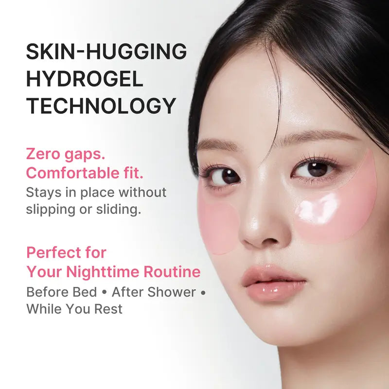 Medicube PDRN Pink Caffeine Collagen | Eye Patch for Night Care | Korean Skincare