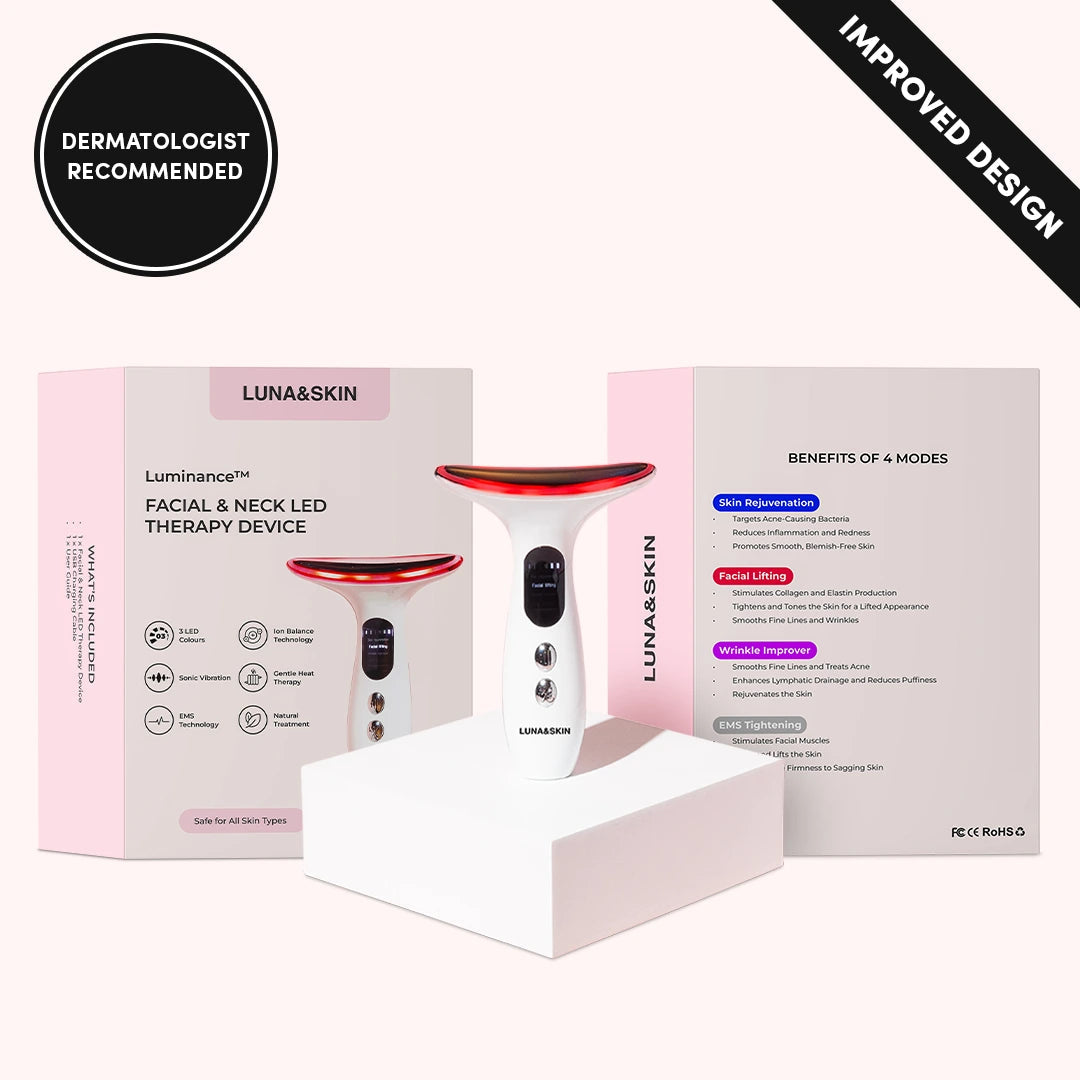 Luminance™ EMS & LED Therapy Device | K-Beauty Tech