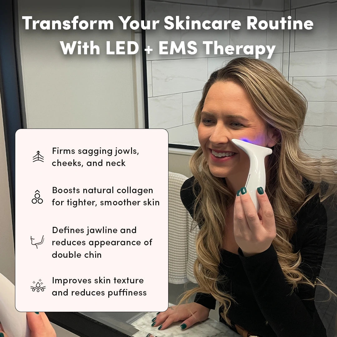 Luminance™ EMS & LED Therapy Device | K-Beauty Tech