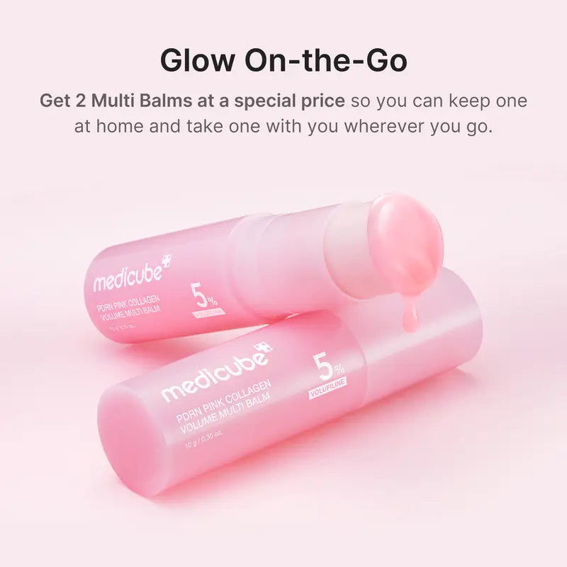 Medicube PDRN Pink Collagen Volume Multi Balm | All In One Volufiline | Korean Skincare